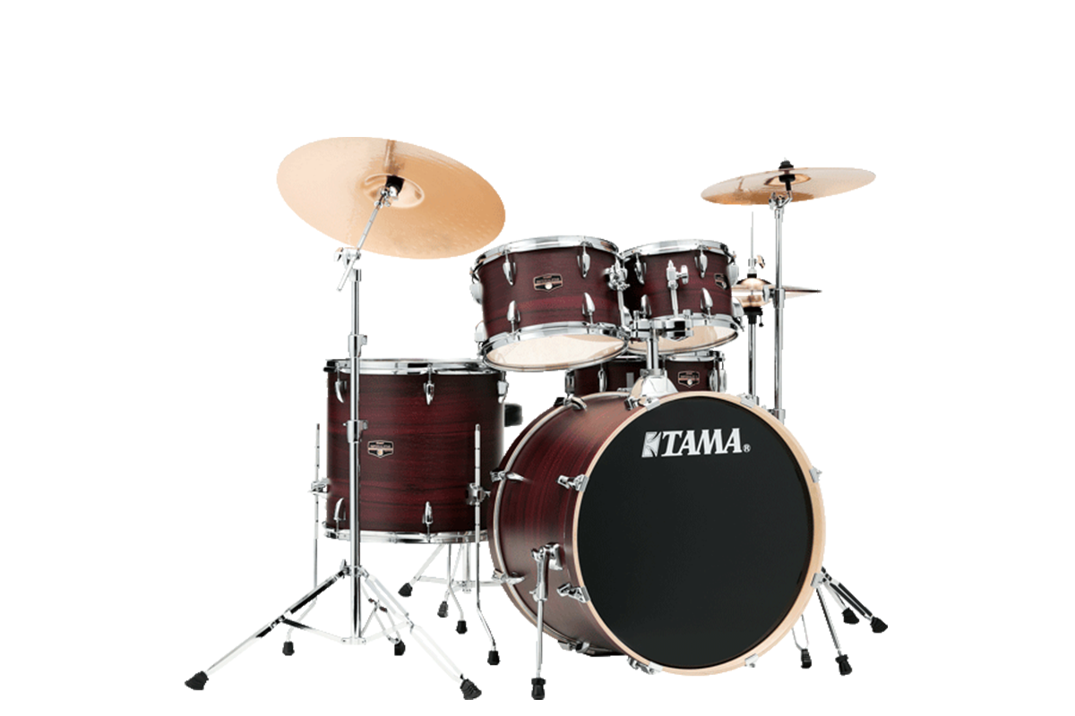 TAMA IE52KH6W-BWW (New Imperial Star) with Cymbals