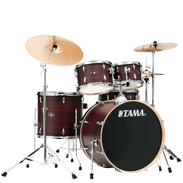 TAMA IE52KH6W-BWW (New Imperial Star) with Cymbals