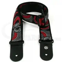 50D02 Woven Guitar Strap, Cranium
