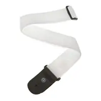 PWS108 Polypropylene Guitar Strap, White