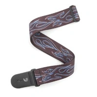 P20W1400 Flames Pinstripe - Black w/ Blue