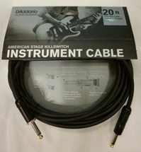 PW-AMSK-20 American Stage Kill Switch Instrument Cable