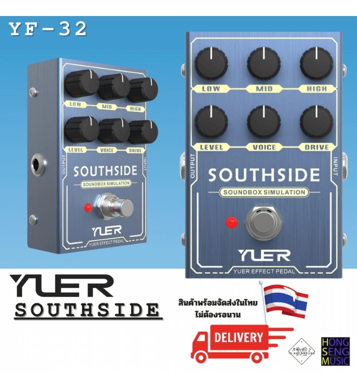 Effect กีตาร์ไฟฟ้า YUER YF30 SERIES รุ่น YF-32 Southside