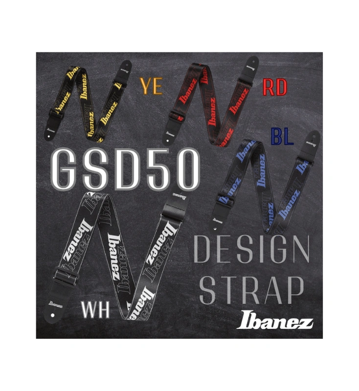 สายสะพายกีต้าร์และเบส Ibanez Design Strap รุ่น GSD50