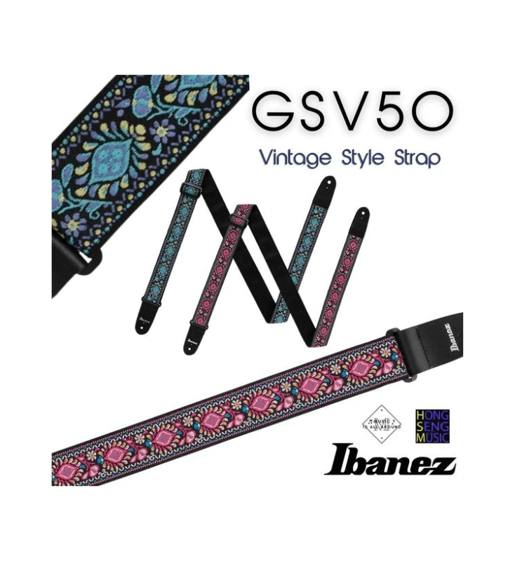 สายสะพายกีต้าร์ Ibanez Vintage Style Strap รุ่น GSV50