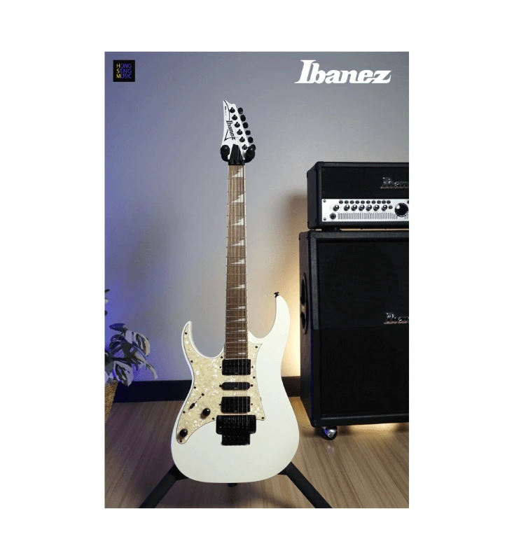 กีต้าร์ไฟฟ้ามือซ้าย Ibanez RG350DXL-WH