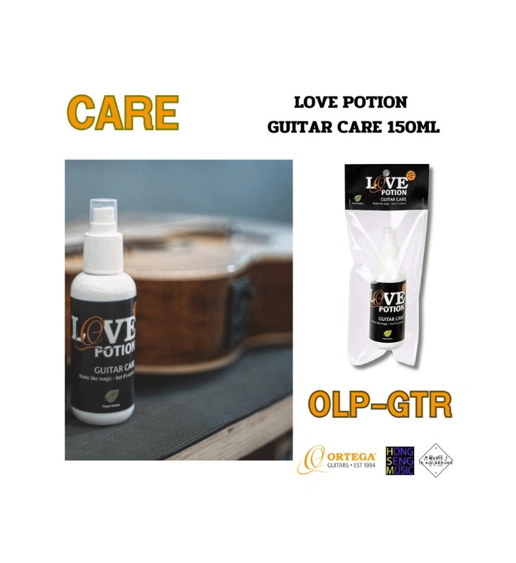 Guitar Care Ortega น้ำยาเช็ดบอดี้กีตาร์ และผิวเคลือบเงาเครื่องดนตรี OLP-GTR