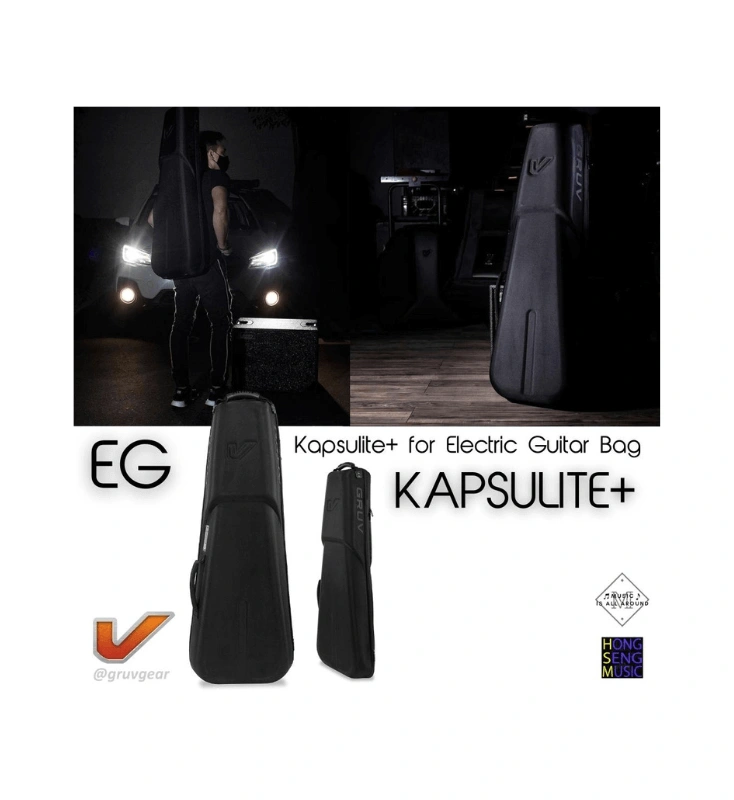 กระเป๋าใส่กีตาร์ไฟฟ้า GRUVGEAR Kapsulite+  Bag รุ่น KAPSULITE-EG