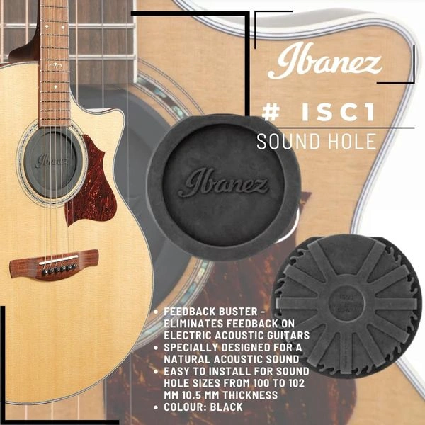 Ibanez ISC1 Sound hole แผ่นปิดรูกีตาร์โปร่ง