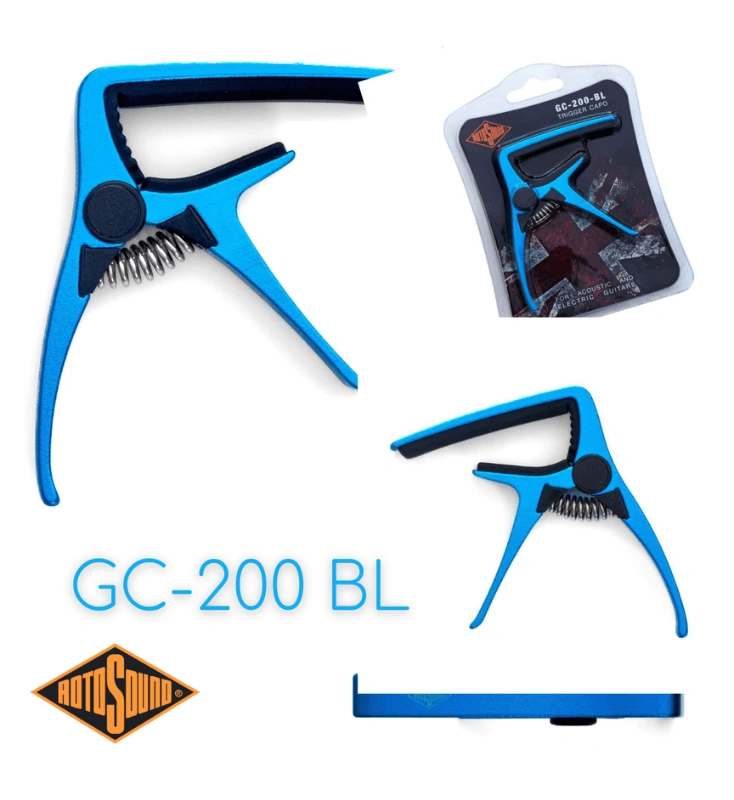 Rotosound Guitar Trigger Capo รุ่น GC-200 สีน้ำเงิน