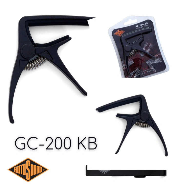 Rotosound Guitar Trigger Capo รุ่น GC-200 สีดำ