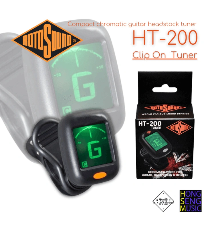 เครื่องตั้งสาย Rotosound HT-200 Clip On Tuner