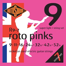 Rotosound สายกีต้าร์ไฟฟ้า 7 สาย ขนาด 0.09 - 0.52 รุ่น R9-7