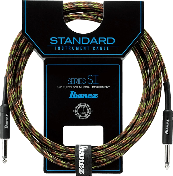 Ibanez สายสัญญาณ ขนาดความยาว 10 ฟุต รุ่น SI10-CGR (3.05 เมตร)