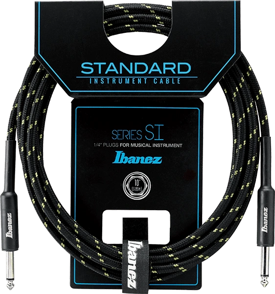 Ibanez สายสัญญาณ ขนาดความยาว 10 ฟุต รุ่น SI10-BG (3.05 เมตร)