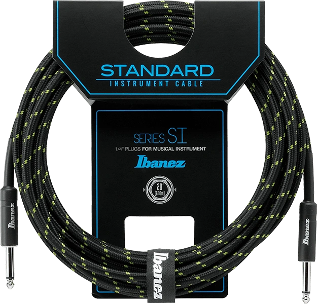 Ibanez สายสัญญาณ ขนาดความยาว 20 ฟุต รุ่น SI20-BG (6.10 เมตร)