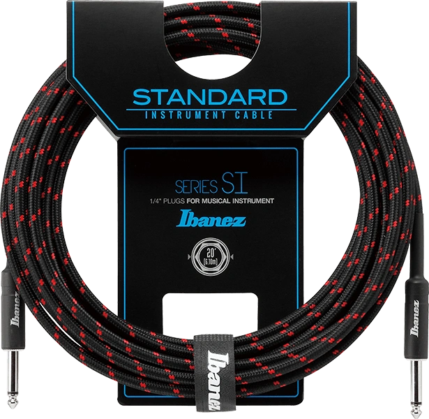 Ibanez สายสัญญาณ ขนาดความยาว 20 ฟุต รุ่น SI20-BW (6.10 เมตร)