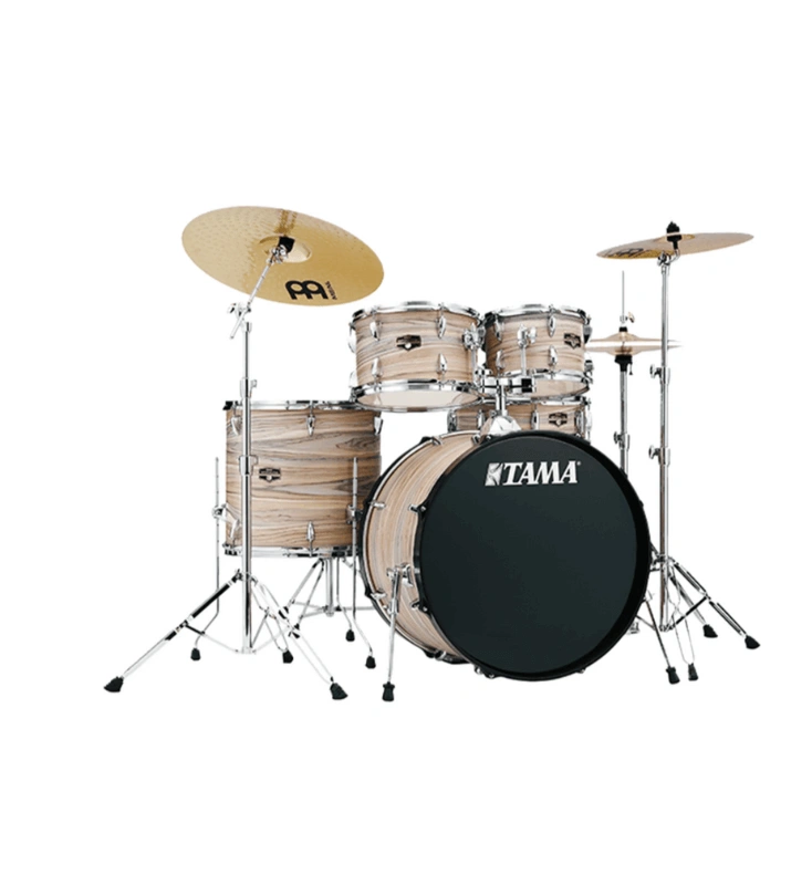 TAMA IE52KH6W-NZW NEW IMPERIALSTSR  พร้อมชุดขาตั้งและฉาบ Meinl HCS 14