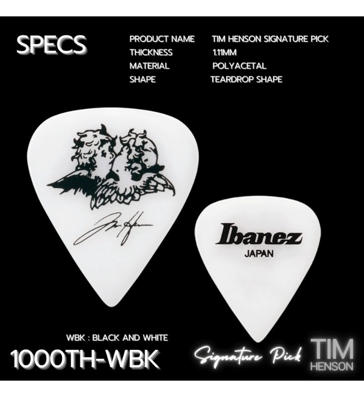 Pick Ibanez Tim Henson Signature 1000TH-WBK