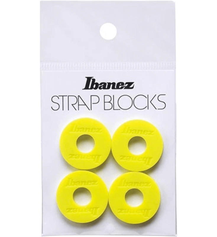 Silicone Strap Block Ibanez รุ่น ISB4-YE