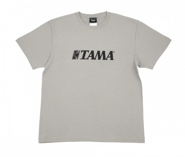 TAMA T-SHIRT TAMA GRAY W. BLACK LOGO (XL)
