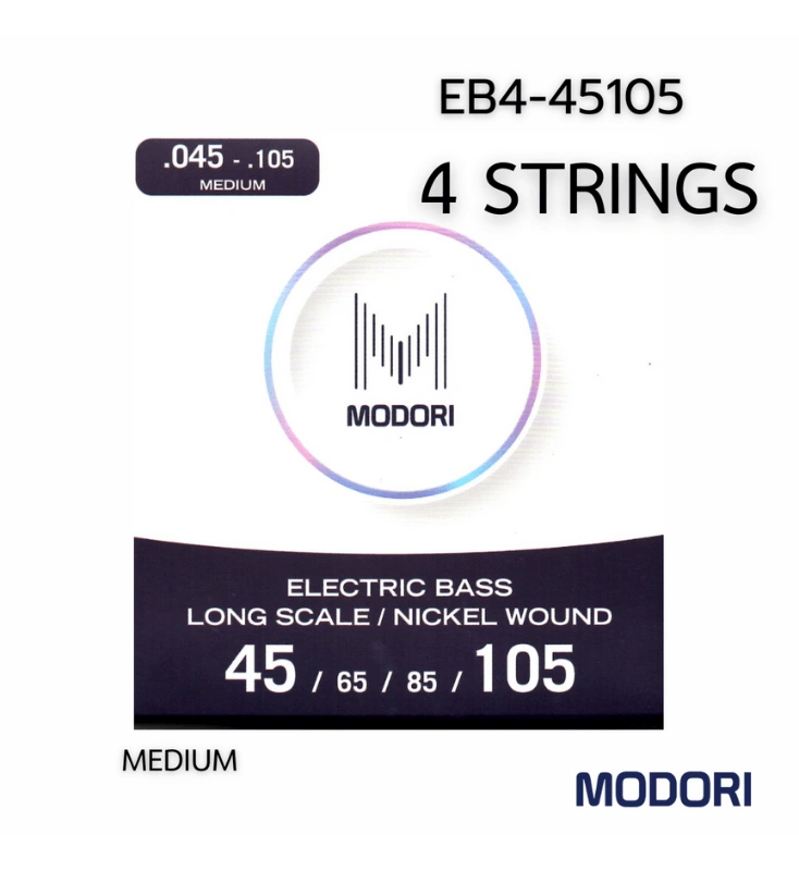 สายเบสไฟฟ้า MODORI STRINGS ELECTRIC BASS LONG SCALE / NICKEL WOUND (4 สาย)