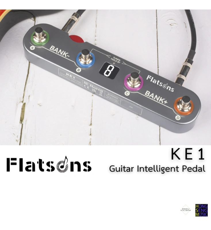 มัลติเอฟเฟคกีตาร์ไฟฟ้า Flatsons รุ่น KE1