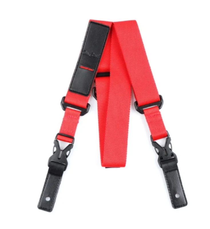สายสะพายกีตาร์ Dr.CASE Nylon Slide Strap RED