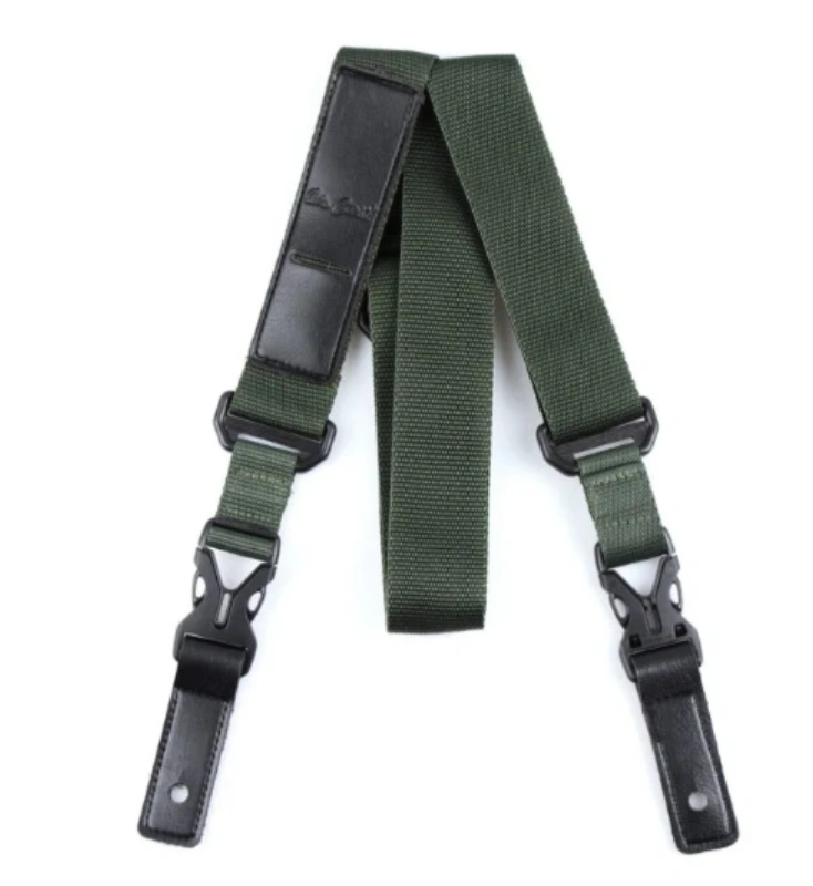 สายสะพายกีตาร์ Dr.CASE Nylon Slide Strap DARK GREEN