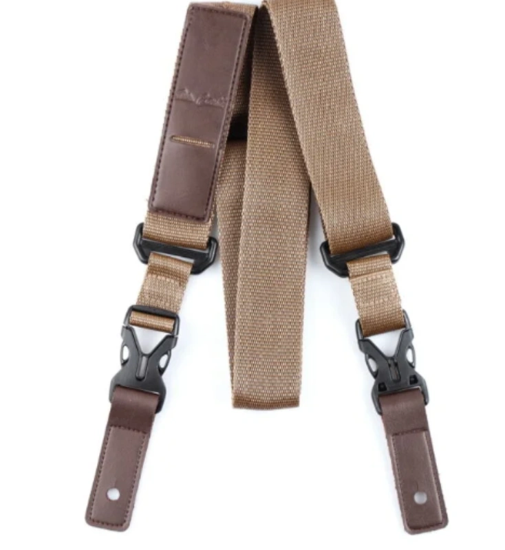 สายสะพายกีตาร์ Dr.CASE Nylon Slide Strap Light Brown