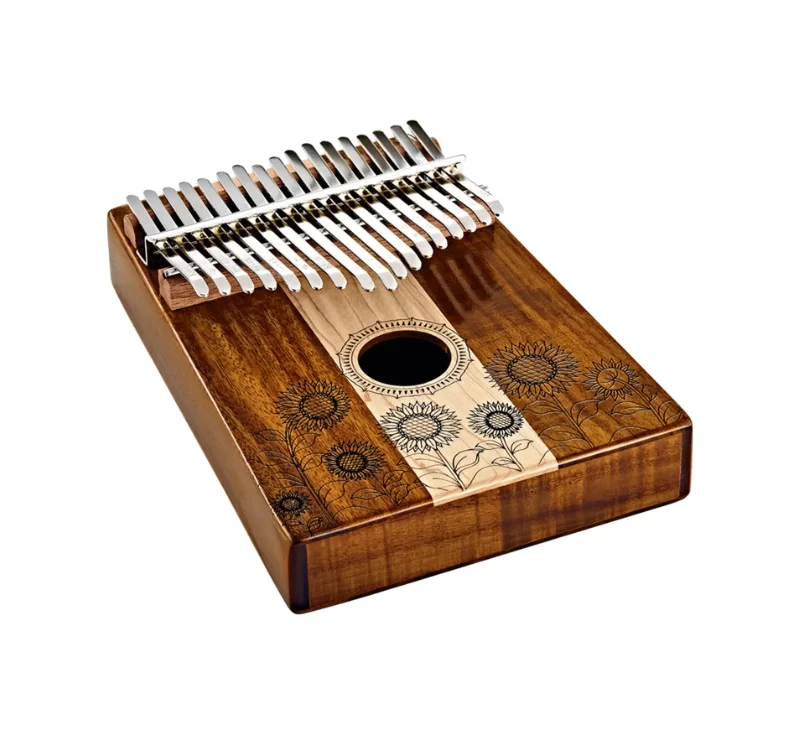 Sound Hole Kalimbas 17 notes Kalimba, Maple & Acacia - KL1706H