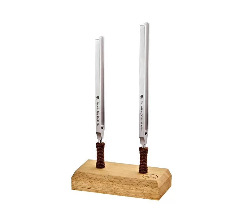 2-piece Planetary Tuned Therapy Tuning Fork Day and Night Set Incl. Holder - TTF-SET-2
