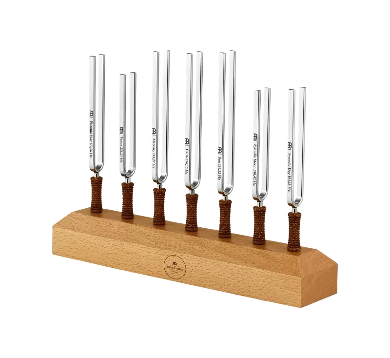 7-piece Tuning Fork Chakra Set Incl. Holder - TF-SET-CHA-7