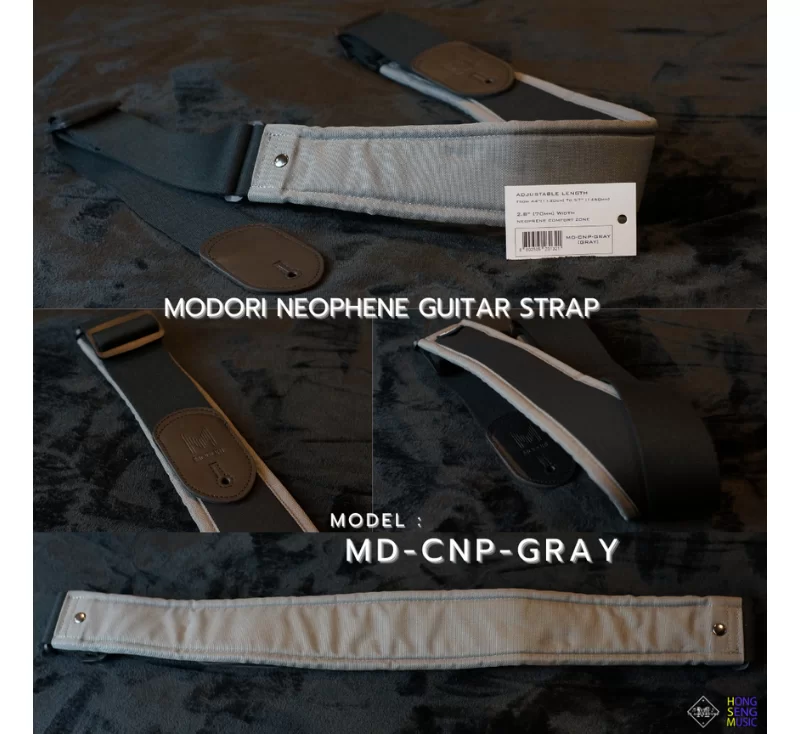 สายสะพายกีตาร์ MODORI Neophene-GREY