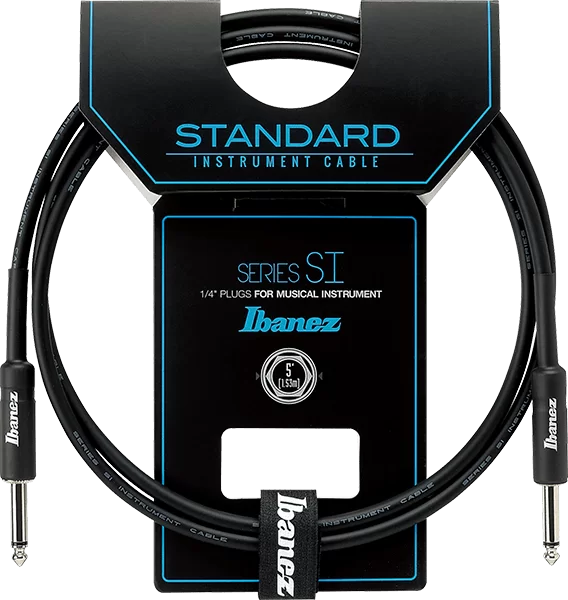 Ibanez สายสัญญาณ ขนาดความยาว 5 ฟุต รุ่น SI5 (1.53 เมตร)
