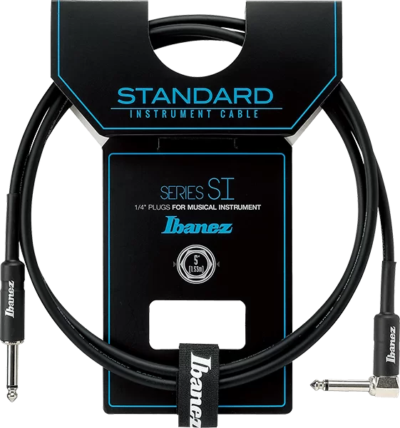 Ibanez สายสัญญาณ ขนาดความยาว 5 ฟุต รุ่น SI5L (1.53 เมตร)