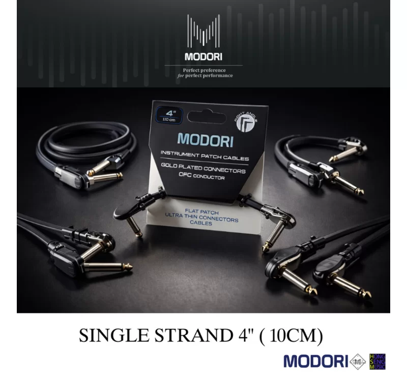 สายพ่วงเอฟเฟคกีตาร์ MODORI FTP-L4-1P ยาว 4 นิ้ว (10 cm.)