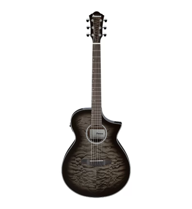 กีตาร์โปร่งไฟฟ้า Ibanez AEWC16QA-TKH