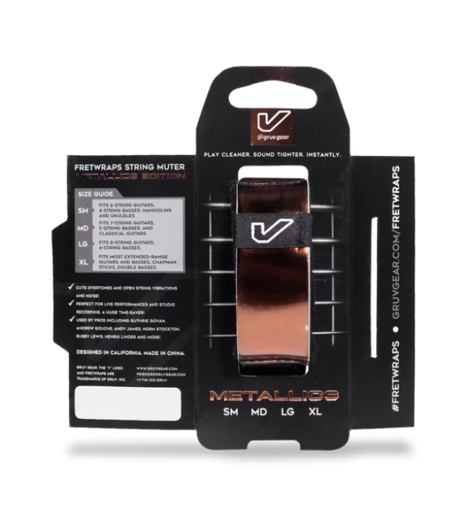 FretWraps Metallics Edition : Bronze Size SM/MD