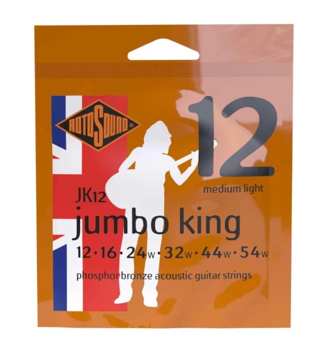 Jumbo King Acoustic Medium Light | 12-54