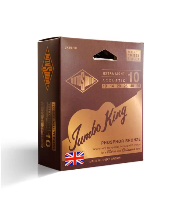 Jumbo King Acoustic Extra Light Ten Set Multipack